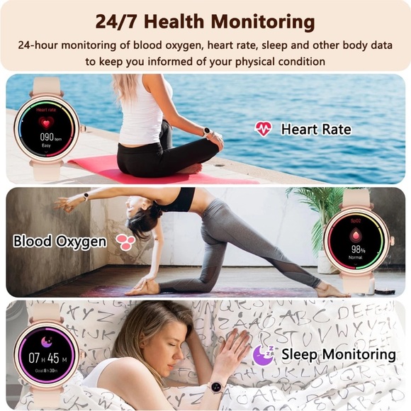 Smart Wearable Watch - Pink Model G53 Android Smart Watch - Picture 10 of 13